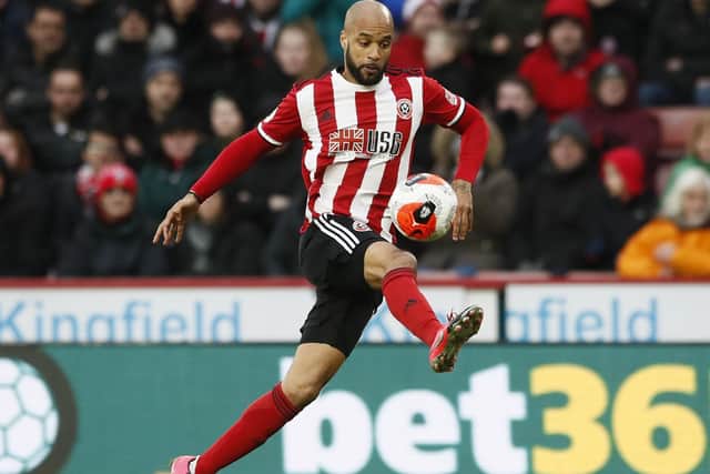 David McGoldrick is a wonderful footballer and one of the most intelligent players in Sheffield United's Premier League squad: Simon Bellis/Sportimage