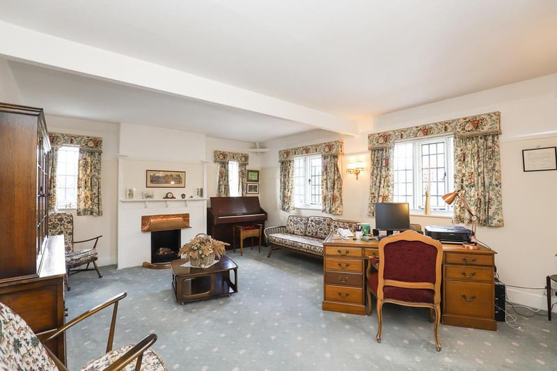 The property boasts six double bedrooms.