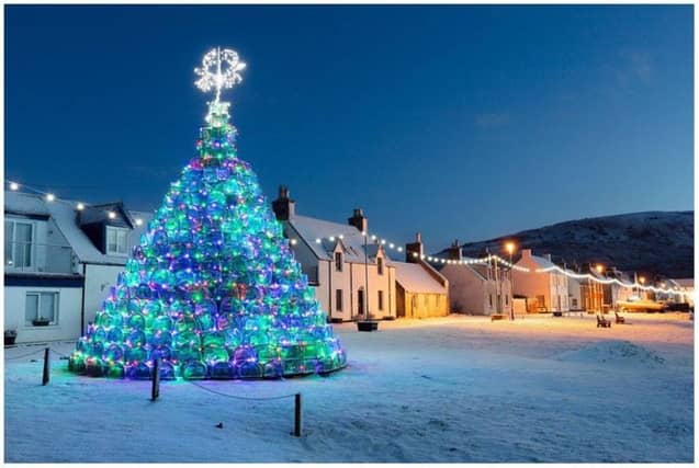 The creel tree at Ullapool.