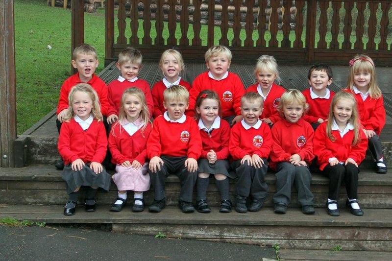 Reception class back in 2013.