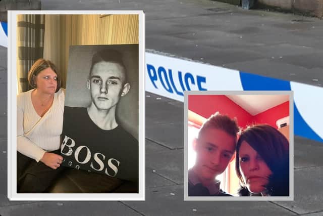 Doncaster mum Lisa Theobald, who lost her son Ryan to knife crime when he was just 20 years old is throwing her support behind South Yorkshire Police's Operation Sceptre. Picture: South Yorkshire Police