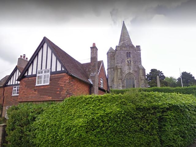 Dallington is a village and civil parish in the Rother district of East Sussex. The parish church of St Giles is a Grade II listed building, with the unusual tower and spire dating back to the early 16th century.