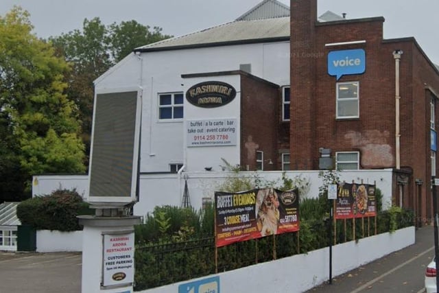 Kashmiri Aroma offers a wide range of classic Halal Indian dishes including a kebab selection, a seafood selection, a grill selection, and vegetarian options. On TripAdvisor it is rated 4.5 stars from 560 reviews. Location: 798 Chesterfield Road, Woodseats.