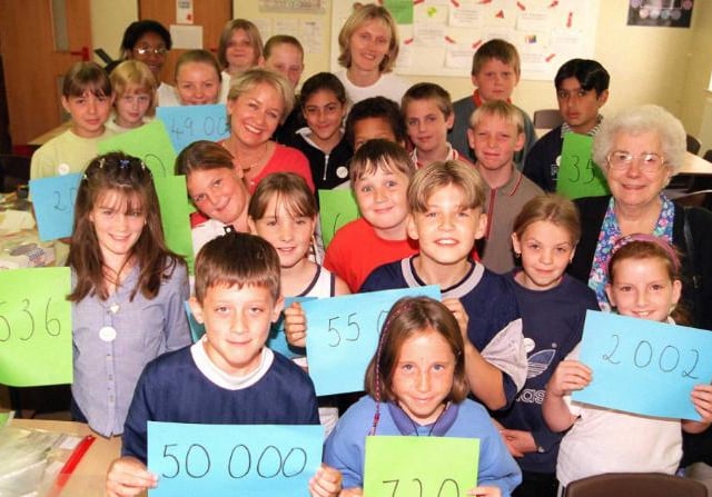 Elaine Jennison, a teacher at Balby Carr Primary in 1999.