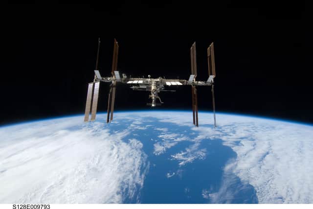 The International Space Station (pic: NASA's Marshall Space Flight Center)
