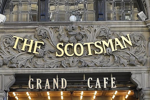 An easy one if you happen to know the history of The Scotsman and Edinburgh Evening News. Where can you find this stunning feature?