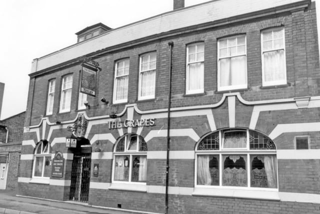 The Grapes pub on Trippet Lane, Sheffield city centre, in 1989. The Arctic Monkeys would play their first ever gig upstairs at the pub on June 13, 2003.