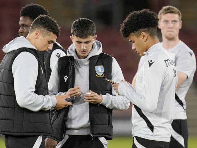 Sheffield Wednesday's Rio Shipston (middle) is climbing up the ranks. (Andrew Matthews/PA Wire)