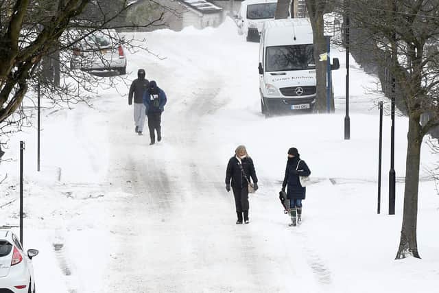 Snow in Sheffield - Andrew Roe 