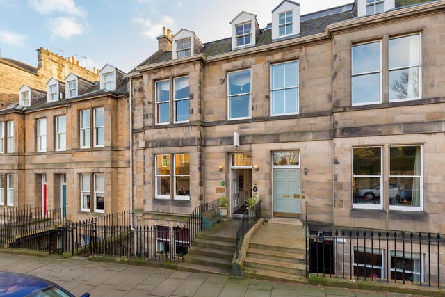 An attractive C-Listed, Victorian townhouse over four floors with 10 en-suite bedrooms. currently being run as a boutique hotel - Offers over £1,200,000.