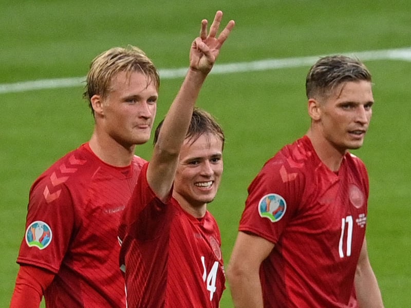 Spurs have been named the bookies' favourites to sign Sampdoria sensation Mikkel Damsgaard ahead of Leeds United and Liverpool. The Dane was a breakout star at Euro 2020, and scored a stunning free-kick in his side's semi-final clash against England. (SkyBet)