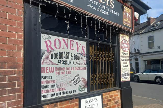 Roney's Butchers is closing its doors after 10 years over financial pressure. Picture by Ellen Beardmore