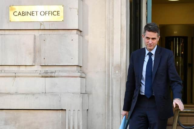 Education Secretary Gavin Williamson leaves the Cabinet Office. (Photo by Leon Neal/Getty Images)