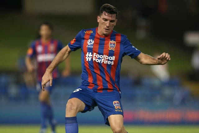 The 24-year-old defender has moved to Shrewsbury from A-League club Newcastle Jets. He joins on a short-term deal until January, with an option to make the move permanent.  Picture: Ashley Feder/Getty Images