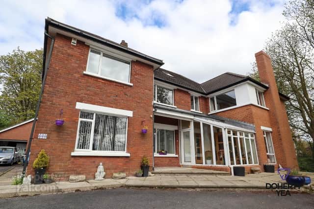 The property has six bedrooms and four reception rooms.  Photo: Doherty Yea