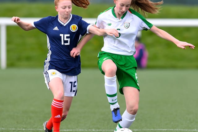 Former Scotland youth international Jennifer Smith has been a first team regular for the Jambos since her early teens. A superb dribbler, Smith is a talented number 10 for the Edinburgh side.