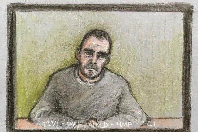 Damien Bendall, who is charged with four murders and one rape after four people were found dead at a home in Killamarsh, is now due to enter his pleas at Derby Crown Court on March 9 (picture: Elizabeth Cook/PA Wire)