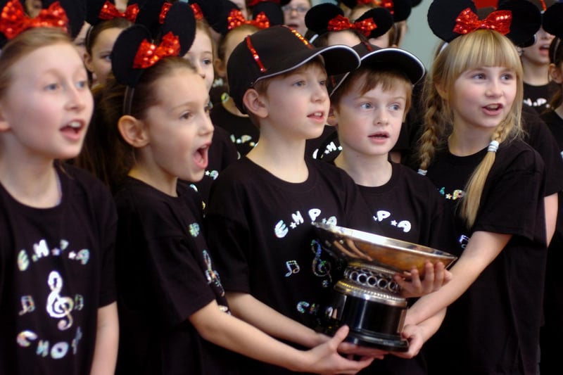 East Herrington Primary School choir were winners of the Sunderland City Sings 2013 competition. Do you recognise any of the singers?