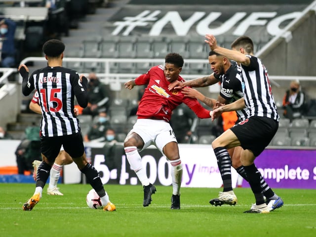 Magpies' shots: 7. Magpies' xG: 0.97. United's shots: 29. United's xG: 2.32.