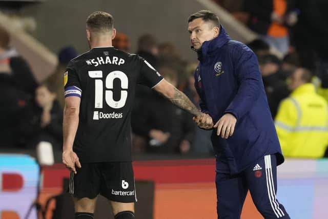 Paul Heckingbottom wants Billy Sharp to stay at Sheffield United: Andrew Yates / Sportimage