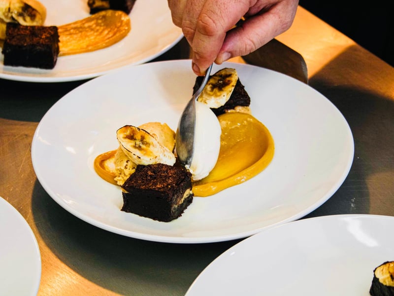 All of the produce used to make the dishes on the menu has been "grown or reared" at Whirlow Hall Farm