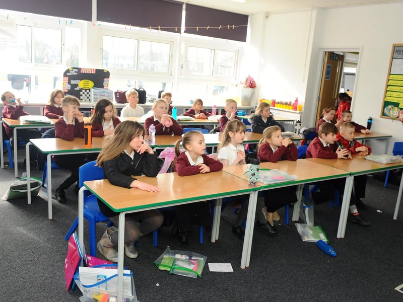 Pupils back in class at Rowner Junior School