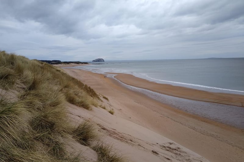 Aileen Anderson took this picture on a near-deserted Tyninghame Beach.