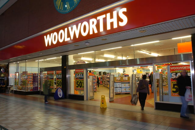 There were so many reasons to visit Woolworths, not least because of the pick n mix and the record section.