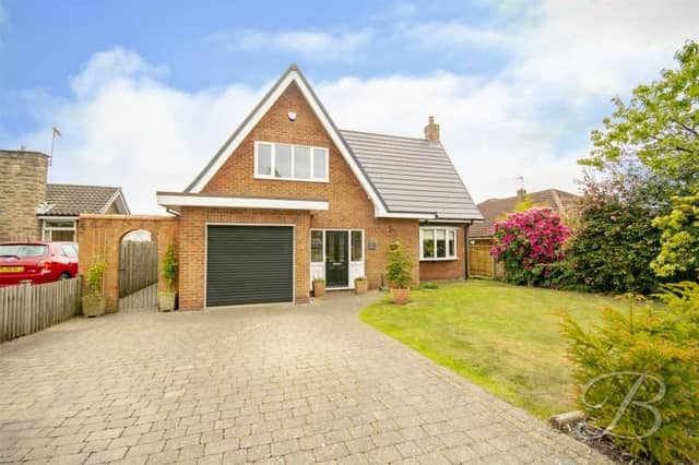 The front boasts a driveway which provides off street parking and access to the integral single garage.