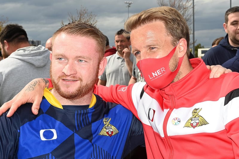 James Coppinger played his 695th and final game for Rovers on Sunday