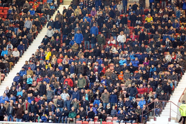 The travelling Falkirk support
