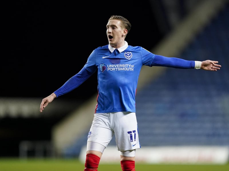 The winger hasn't denied he'd like to leave for the Championship this summer after three years at Pompey. Cardiff and Blackburn have both been linked.