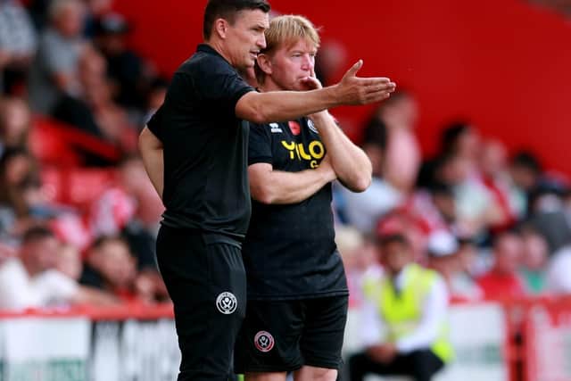 But Sheffield United's assistant manager Stuart McCall (right) has revealed that wasn't always the case: Simon Bellis / Sportimage
