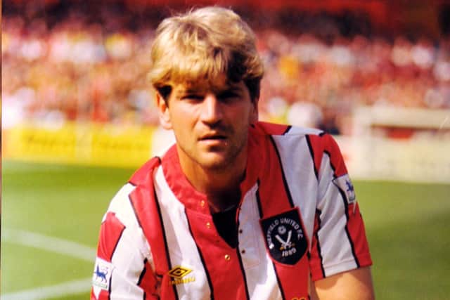 Glyn Hodges during his time at Sheffield United