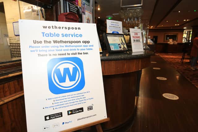 Take a look inside Wetherspoins pub The Bankers Draft in Sheffield