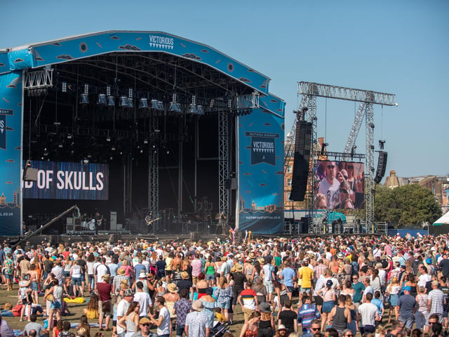 The crowd enjoying Victorious Festival - Band of Skulls on the Common Stage. Picture: (250819-035)