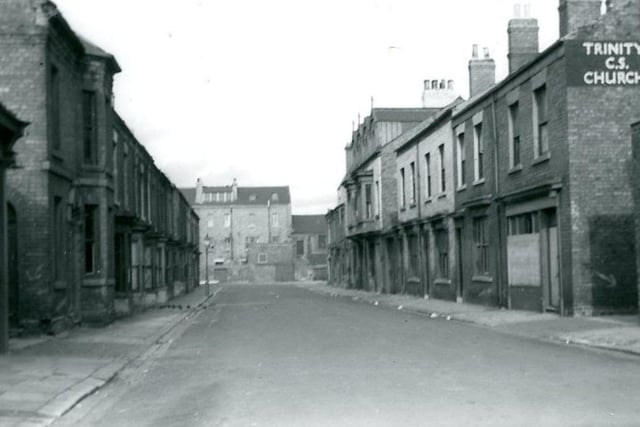 Adelaide Street photographed in 1961 - the street where the author Sir Compton Mackenzie was born. Photo: Hartlepool Museum Service.