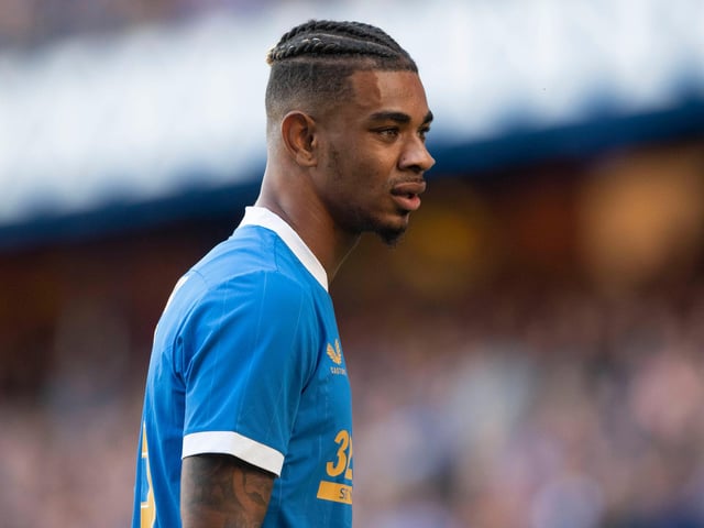Surprise first start for the summer signing but barely lasted half an hour before coming off injured with a problem in his left thigh (Photo by Craig Foy / SNS Group)