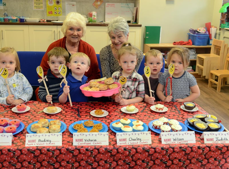 Busy Bees nursery held a bake off in aid of Children in Need in 2015. Was there someone you know in this photo?