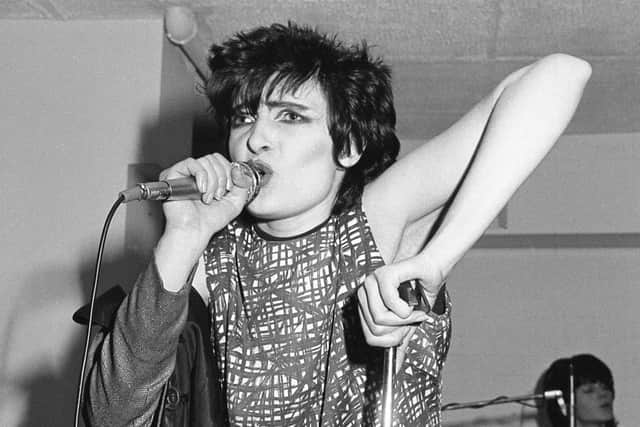 Siouxsie at the Limit in March 1978