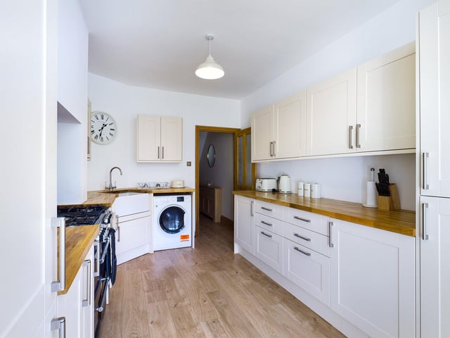 This three bedroom home in Lynton Grove, Copnor, is on the market for £275,000. It is listed by Chinneck Shaw