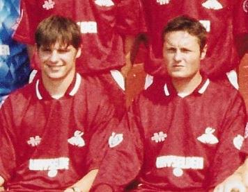 Clues: A left back and a midfielder