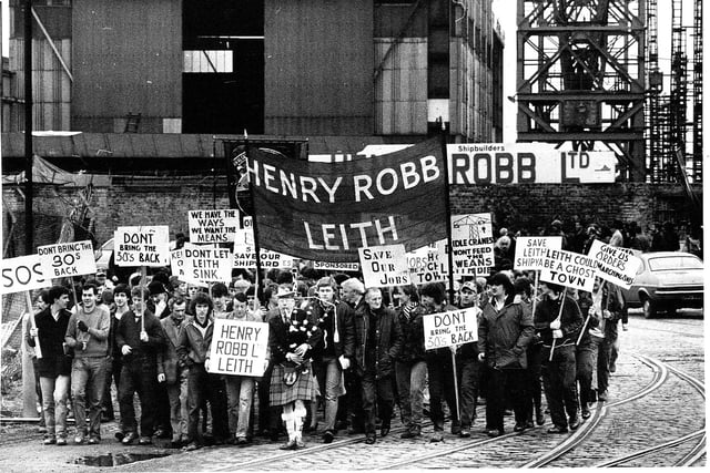 Henry Robb's workforce battled hard in 1983 to save the last surviving shipbuilding yard on the Forth.
