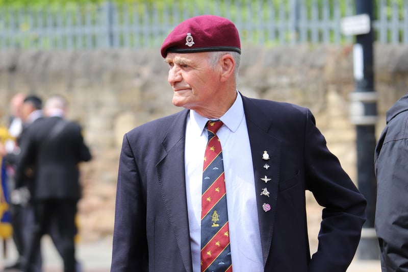 Veterans organisations turned out for a second D-Day anniversary commemoration in Sunderland under Covid restrictions on Sunday, June 6, 2021.