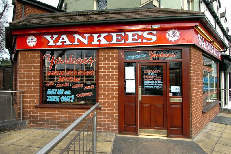 Yankees, on  Ecclesall Road, was anAmerican themed restaurant closed in 2017 after almost four decades of serving its trademark burgers.