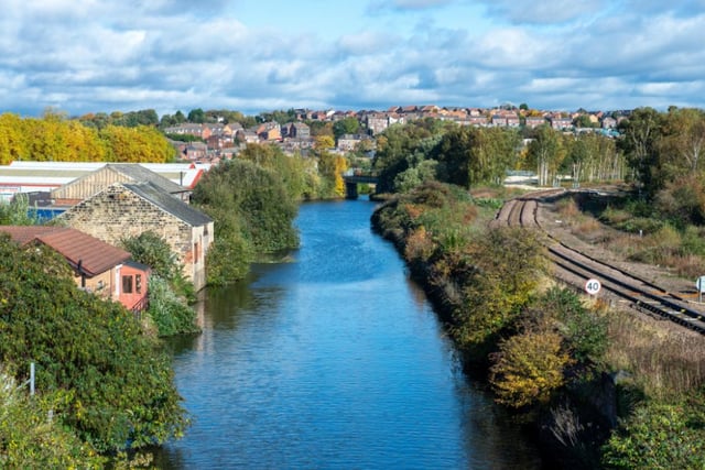 Situated to the west of the borough, Mexborough's population has increased from 15,192 in 2014 to 15,570 in 2019. This equates to a rise of 2.5 per cent. Pictured is the Sheffield and South Yorkshire navigations canal in Mexborough.
