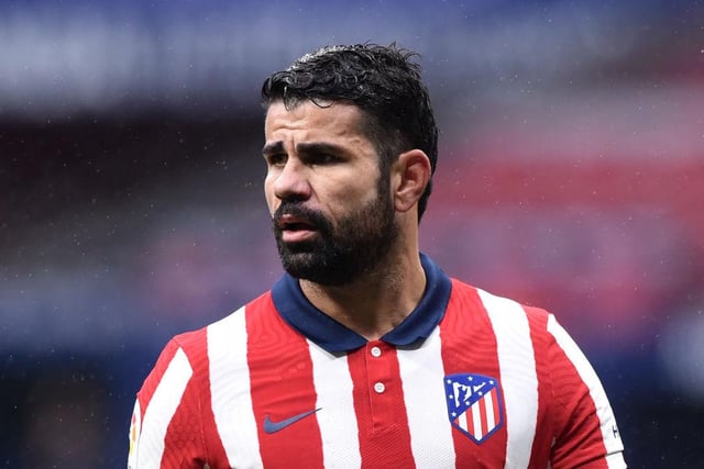 The fiery former Chelsea man is a free agent after having his contract terminated by mutual consent at Atletico Madrid. Wolves are in need of a striker after Raul Jimenez fractured his skull, and are currently priced at 5/6 to bring him back to the Premier League. (Photo by Denis Doyle/Getty Images)