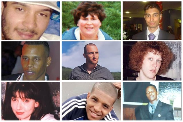 The families of nine murder victims killed in Sheffield are desperate for justice for their loved ones