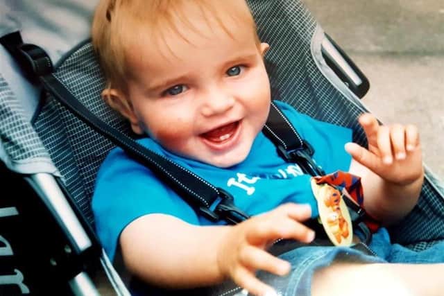 Declan, who died eight days before his first birthday.