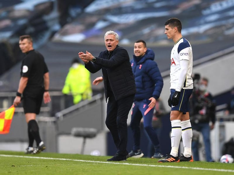 The relationship between Tottenham owner Daniel Levy and under-fire manager Jose Mourinho is becoming increasingly strained. (Football Insider)
(Photo by Daniel Leal Olivas - Pool/Getty Images)